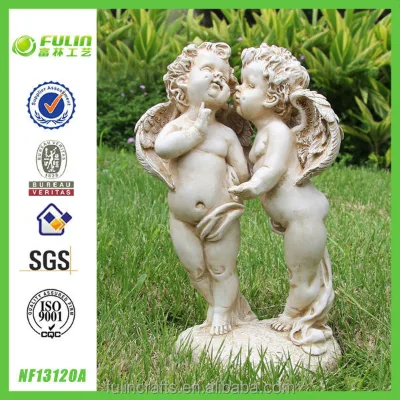 2015 New Arrival Angel Figurine, Angel Statue, Polyresin Angel Items for Garden Decor