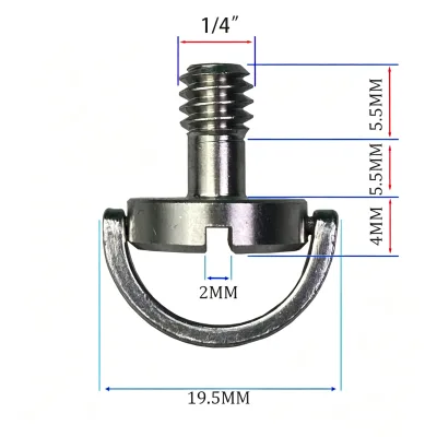 Quick Release Plate 1/4 Inch Screw
