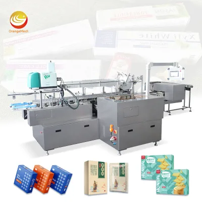 ORME Horizontal Paper Juice Bottle Carton Box Pack Machine Fully Automatic Carton Package Machine Price