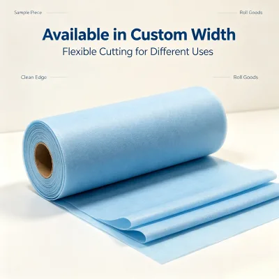 Factory Direct Supply SS PP Spunbond Nonwoven Fabric Light Blue 20gsm-35gsm For Gift Packing and more