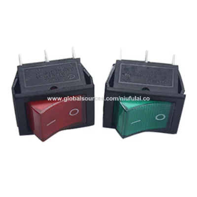 Illuminated Rocker Switch with 4-terminal RED Cover YH/Yinhong