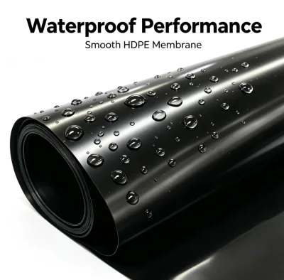 Multiple Thickness Optional Custom Geomembrane Match Different Engineering Design Standard