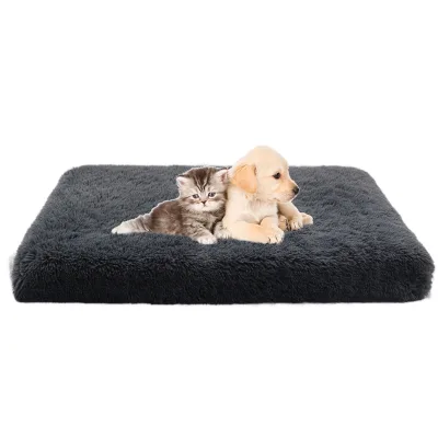 Wholesale Custom Plush square Dog Kennel Cat Mat Pet Kennel Deep Sleeping Dog Sofa Bed Pet Supplies