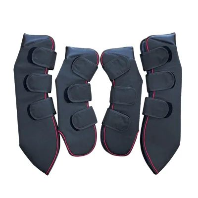 High Quality Thickened Horse Leggings for Transportation Front Jumping Tendon Horse Boots Anti-collision Legs Guards Horseshoes