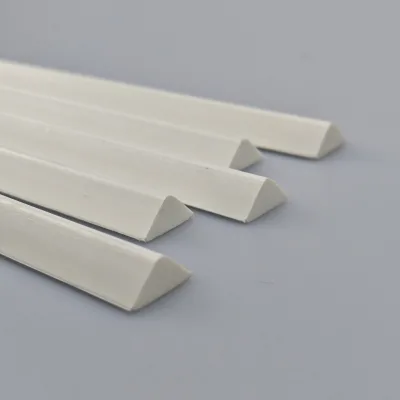 Factory Direct PVC Foam Plastic Profiles Extruded Fillet Formwork for Building Construction Custom Cutting Service