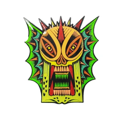 Wholesale UV Printing Custom Colorful Badges with Epoxy Coating High Visibility and Durability
