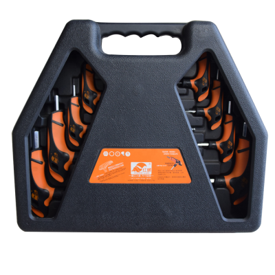 T Handle 8pcs Ball End Allen Hex Key Set