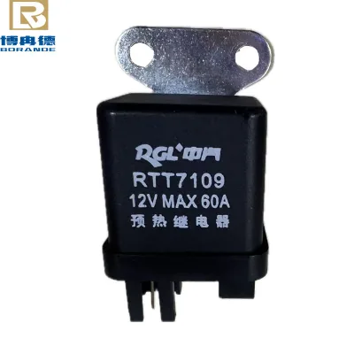 GLOW RELAY 12V MM43128202 Glow Plug Relay for Engine 7000 7200 7305 7360SS 7265 Excavator Parts