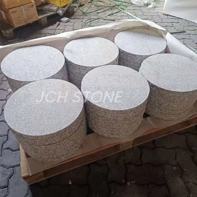 Cheap G603 Natural Grey Granite Decorative Garden Lawn Stepping Fly Stone Paver Tiles