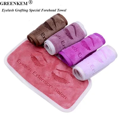 Eyelash Grafting Special Forehead Towel Soft and Comfortable Makeup and Face Washing Small Towel