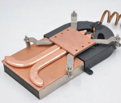 High Efficiency Compact Low Profile CPU Heatsink Equipped with Copper Heatpipe Customizable