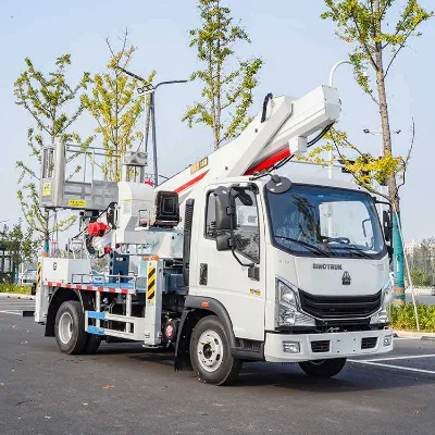 SINOTRUK HOWO 4X2 High-altitude Operation Trucks LHD 14m Low Fuel Consumption Boom Lift Truck