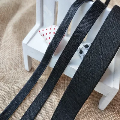 HL-S10 Oeko-Tex100 Color Knitted Elastic Tape Knitted Heavy Duty Elastic Bra Straps