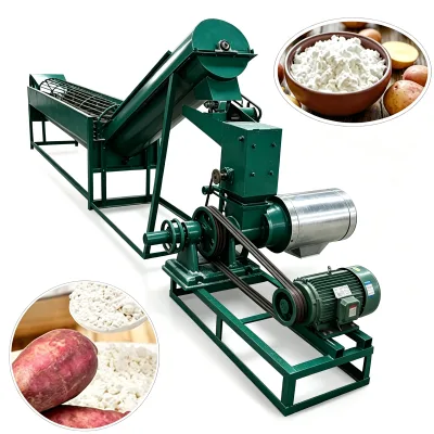 HNOC Cassava Starch Sieving Machine Sweet Potato Flour Making Machine