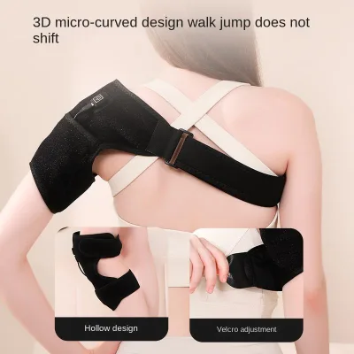 USB Rechargeable Heated Knee Wrap 3 Gear Temperature Control Knee Support for Joint Winter Warm for Office Daily Warm Use