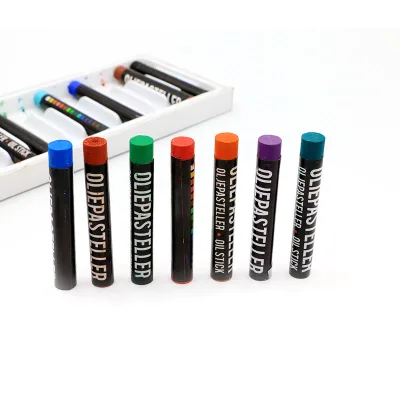 Bview Art 16 Different Colors Round Oil Pastel Supplies Drawing Graffiti Art Crayons Set for Drawing