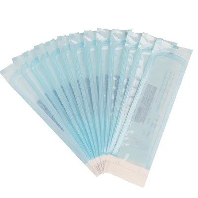 Self-Sealing Dental Sterilization Pouch Steam Autoclave Pouch with ETO Disinfecting Made of Paper PET PP Polyester