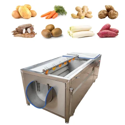 Sugar Beets Taro Date Ginger Radish Cassava Onion Carrot Sweet Potato Cleaning Washing Cutting Machine Fruit Water Ingredients