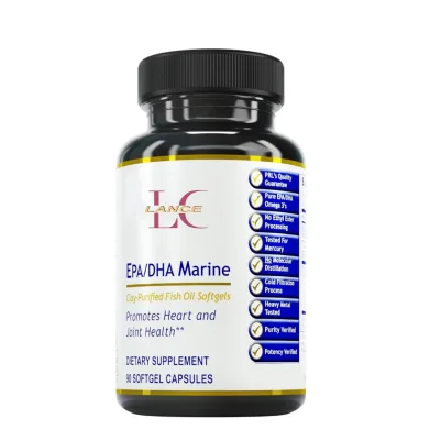 Private Label Omega 3 Fish Oil Vegan Support Heart Health Improve Brain Health Healthcare Supplements Fish Oil Softgel