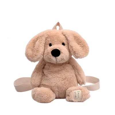 Cartoon Plush Little Dog Doll Bag, Cute Little Dog Bag, Girl Crossbody Bag, Backpack, Children's Birthday Gift