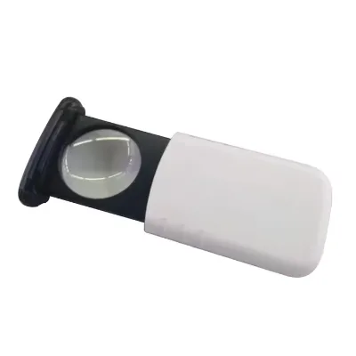 8X Mini Magnifier Foldable Pocket Magnifier Portable Jewelry Reading Magnifying Glass