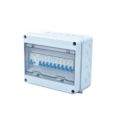 IP65 ABS PC Surface-Mounted with Empty Open Circuit Breaker Power Supply Box Outdoor/Indoor Waterproof Plastic Distribution Box