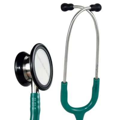 Body Sound Monitoring Heart Lung Bowel Auscultation Professional Medical Pediatric Classic Dual Head Stainless Steel Stethoscope