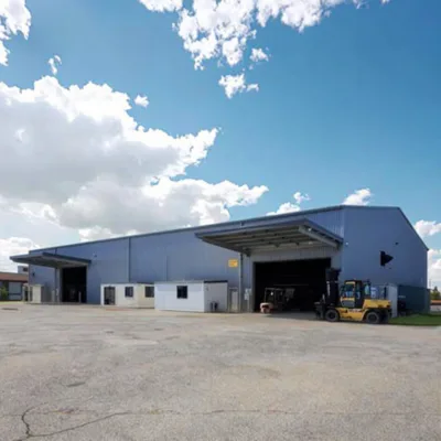 Modern Design Industrial Workshop & Warehouse Prefabricated Carbon Steel Structure for Gym Use with Bending Processing Service