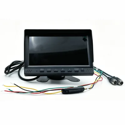 HD Waterproof Vehicle Camera with Clear Sharp Image for Truck Bus RV and Industrial Vehicle Safety Applications