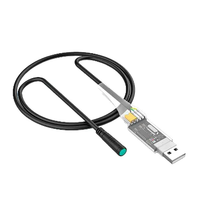 Motor Programming Cable USB Programmed Cable for UART Bafang BBS01 BBS02 BBSHD Mid Drive Motor