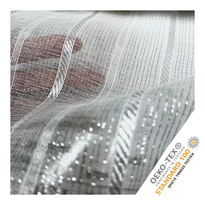 Luxury Decoration Elegant Voile Vertical Blinds Sheer Shade Window Curtains