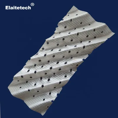PP/PVC/PVDF/PPR Plastic Corrugated Plate Packing/perforated Plate Corrugated Packing