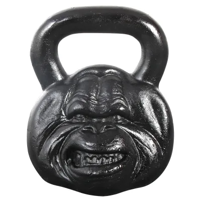 Chinese New Arrival Gym Smart Custom Monkey Face Casted Iron Kettlebells