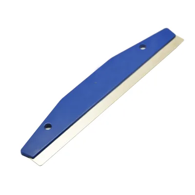 60cm Stainless Steel Blade with ABS Plastic Handle DIY Wall Scraper and Wallpaper Trim Guide Household Decorating Tool