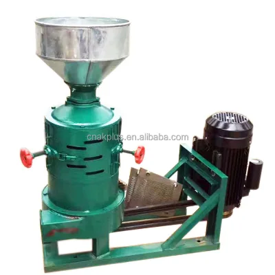 Automatic Wheat Rice Grain Peeling Machine with Dust Removal System for Clean Processing