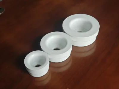 PA6 Plus 30% Glass Fiber Plastic Bearing Housing High Rigidity Low Friction Long Service Life for Plastic Conveyor Rollers
