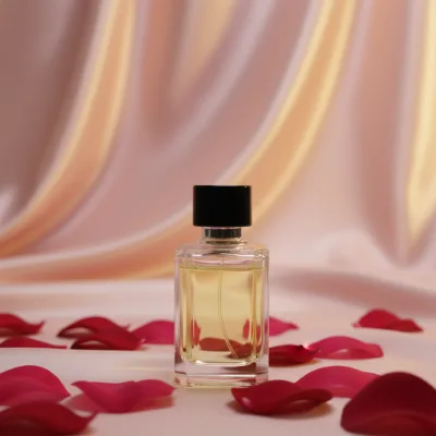 Zs-gfk160 Aroma Garden Boat Lock Glass Perfume Bottle Cork Sealed Unusual Purple 120ml 75ml 30ml BPA Free