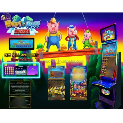 New Arrivals Coin-Operated Skill Game Huff N Puff Highrise Game Kit HET PCB Board for Gaming Console