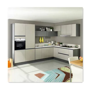Customize Classic Solid Wood Paint Kitchen Handle Cabinet From China
