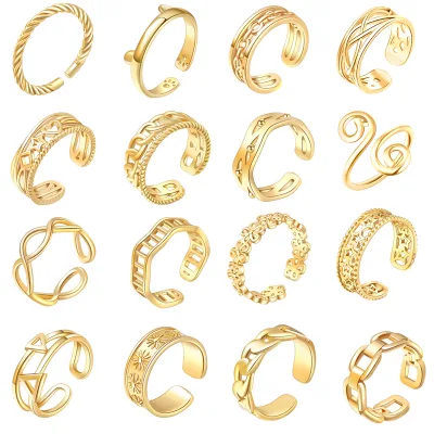 Choose Design Toe Rings Adjustable NEW Women Jewelry Men Foot Jewelry Mini Size Gift Zircon Party Stone Summer Beach Jewelry