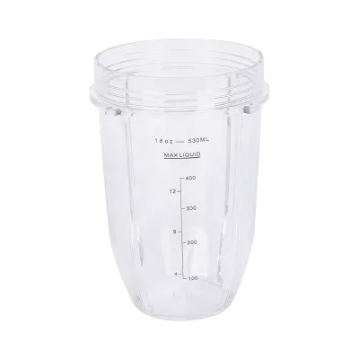 18oz Nutri Nija Cup, Plastic Blender Jar