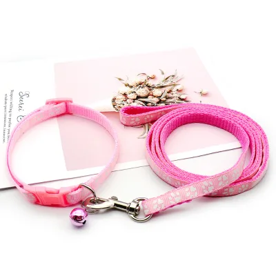 Factory Direct Sales Custom Pet Items Can Be Engraved Small Bell Pet Reflective Small Dog Collar Cat Collar