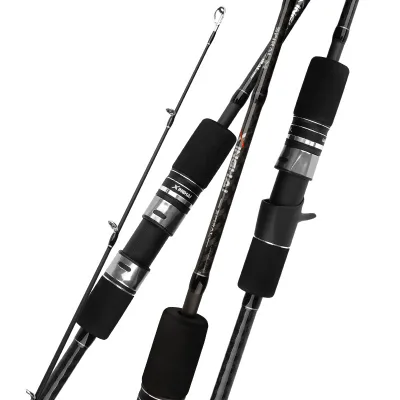 Carbon Fiber 2 Sections off Shore Jigging Casting Rod EVA Grip 1.83m/1.91m Boat Fishing Rods MH Slow Jigging Rod Spinning