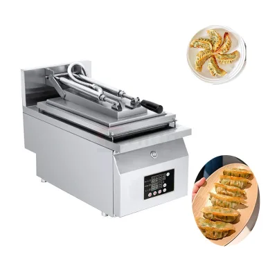 Electric Gyoza Frying Griller Fried Making Machine Automatic Dumpling Fryer Cooker