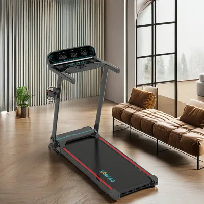 Indoor Fitness Cardio Treadmill Exercise Machine 0.75 Motor 120KG Max User Weight LED Display Electric Treadmill Machines