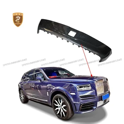 High Glossy Carbon Fiber MSY Style Main Grille Frame for Rolls-Royce Cullinan