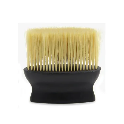Professional Barber Hairbrush Salon Cutting Styling Hairdressing Soft Black Neck Face Duster Brushes Custom Made Durable Nylon