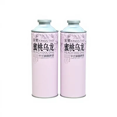 Kingstar Peach Ale Chinese Craft Beer with Jasmine Tea Light Pasteurised 1L*6 4.1% ABV in Bottle Cartons Packaging