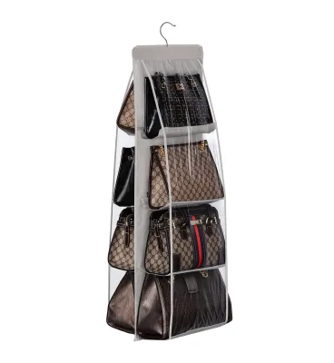 Large-capacity Foldable Hanging Oxford Cloth Bag Wardrobe Bedroom Living Room Storage Multifunctional Storage