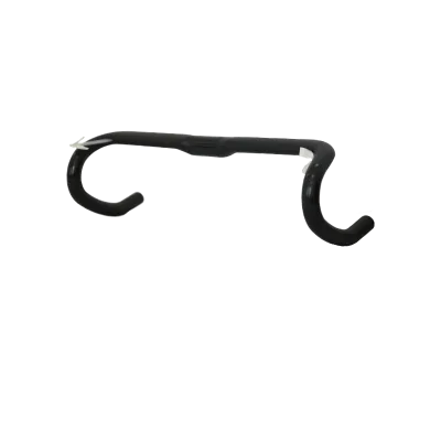 NH Integrated Carbon Fiber Bent Handlebar for Road Bicycles Black 31.8mm Diameter 401-500mm Width